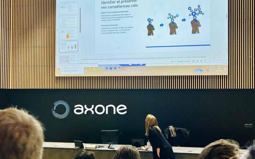 AXONE  à la rencontre des étudiants du programme RESNUC en Master 1 et 2