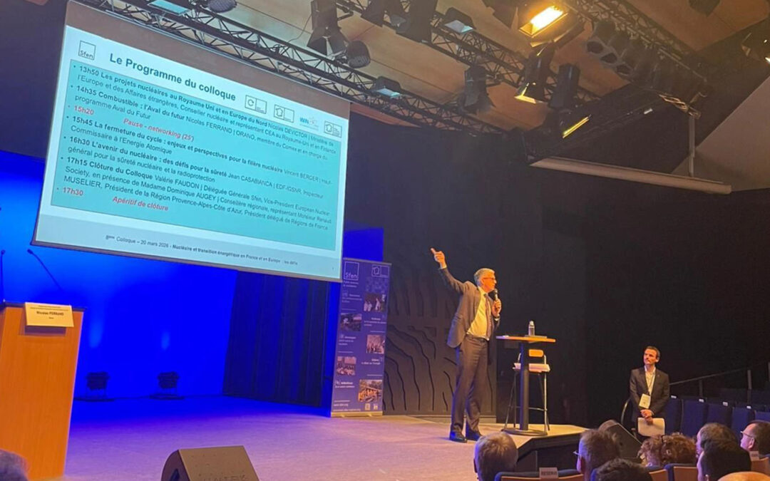 AXONE au colloque organisé par la Sfen sur le thème « Nucléaire et transition énergétique en France et en Europe : les défis »